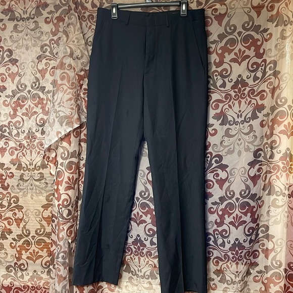 Men’s Black Kenneth Cole Reaction Dress Pants - Picture 1 of 3